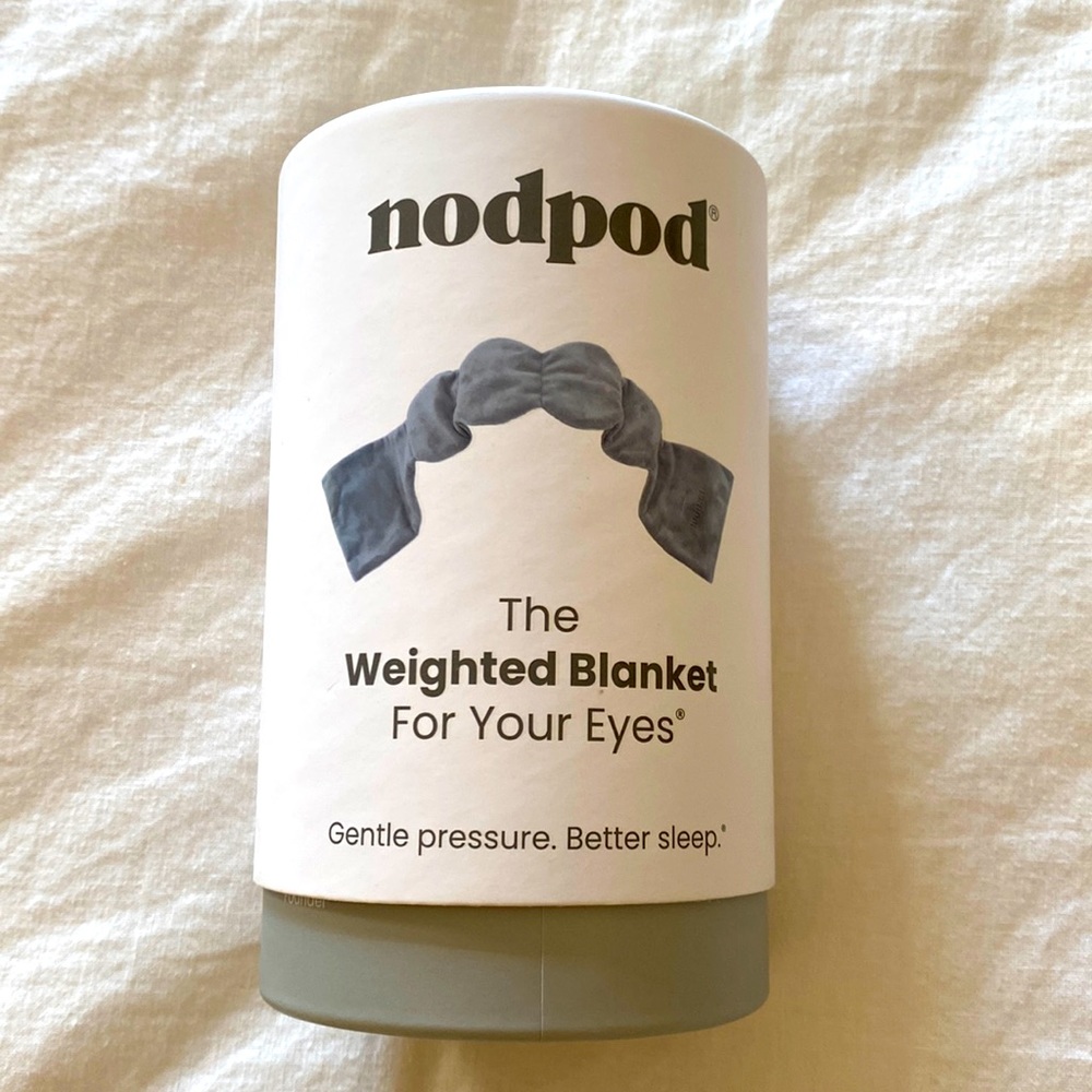 New unopened Nodpod Weighted Sleep Mask
